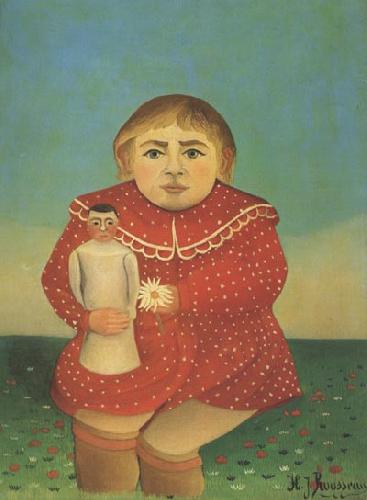Henri Rousseau Portrait of a Child Germany oil painting art